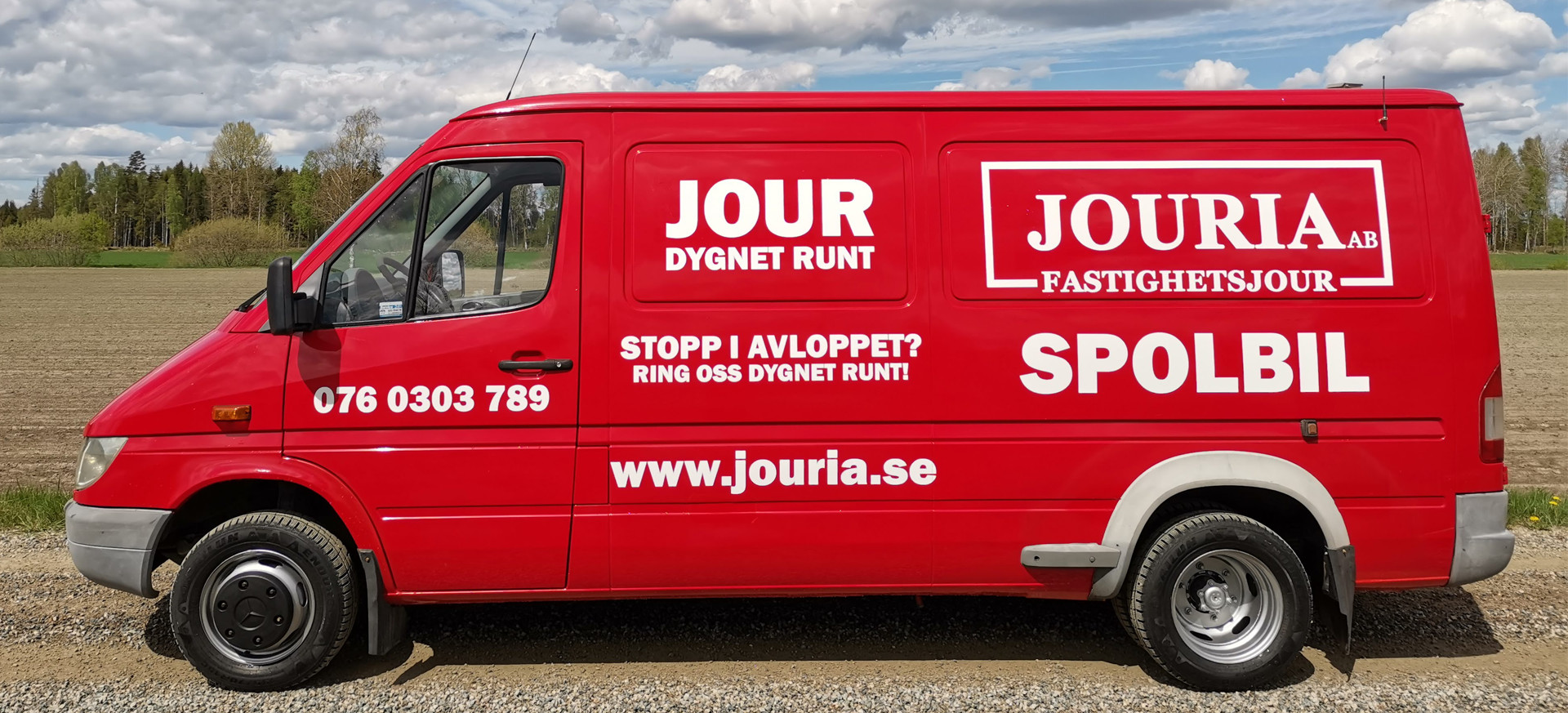 Spolbil och avloppsrensning i Växjö, Alvesta, Älmhult, Lessebo & Tingsryd